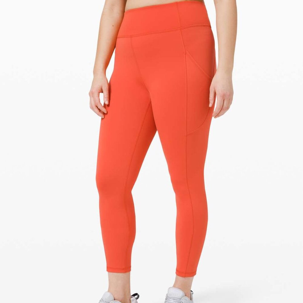 Invigorate Legging EUC 10 25" Orange HR
